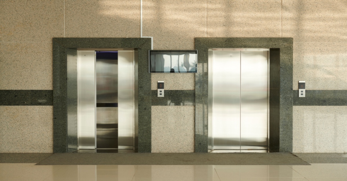 Half Vision Glass Door